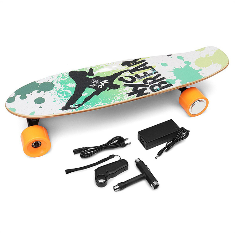 Lipat 2 Roda Skateboard Listrik Cerdas