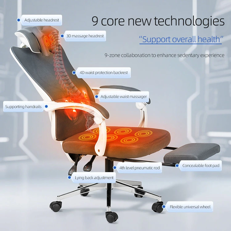 Kursi pijat kantor ergonomis pintar